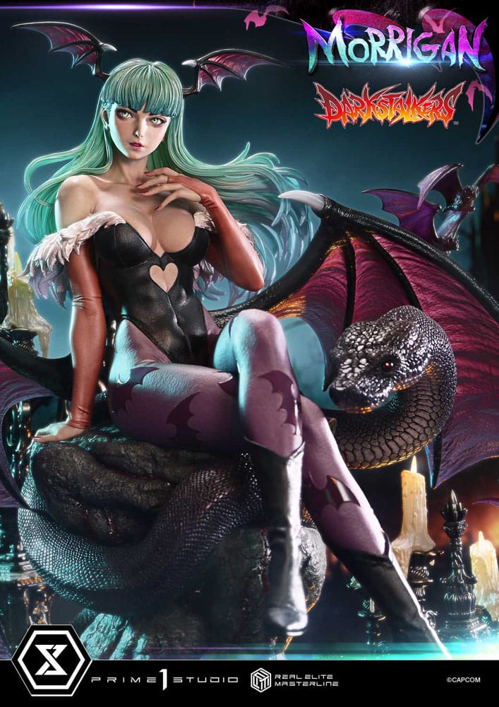 Darkstalkers Real Elite Masterline Series Statue 1/4 Morrigan Bonus Version 55 cm 4582647121479
