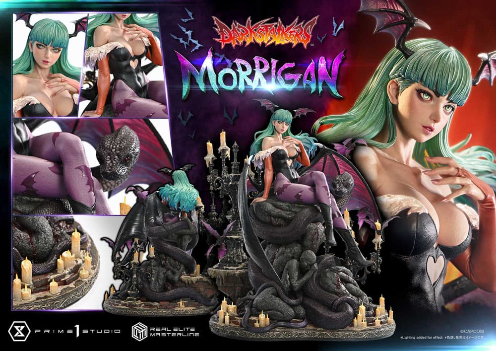 Darkstalkers Real Elite Masterline Series Statue 1/4 Morrigan Bonus Version 55 cm 4582647121479