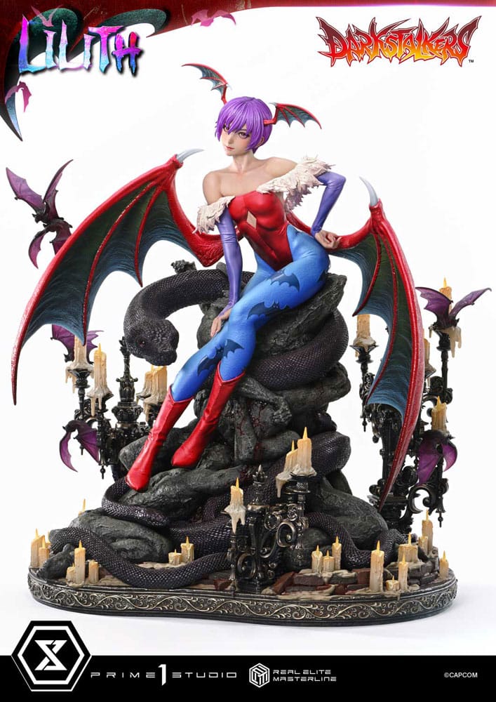 Darkstalkers Real Elite Masterline Series Statue 1/4 Lilith 52 cm  4582647121486