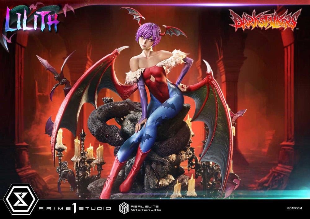 Darkstalkers Real Elite Masterline Series Statue 1/4 Lilith 52 cm  4582647121486