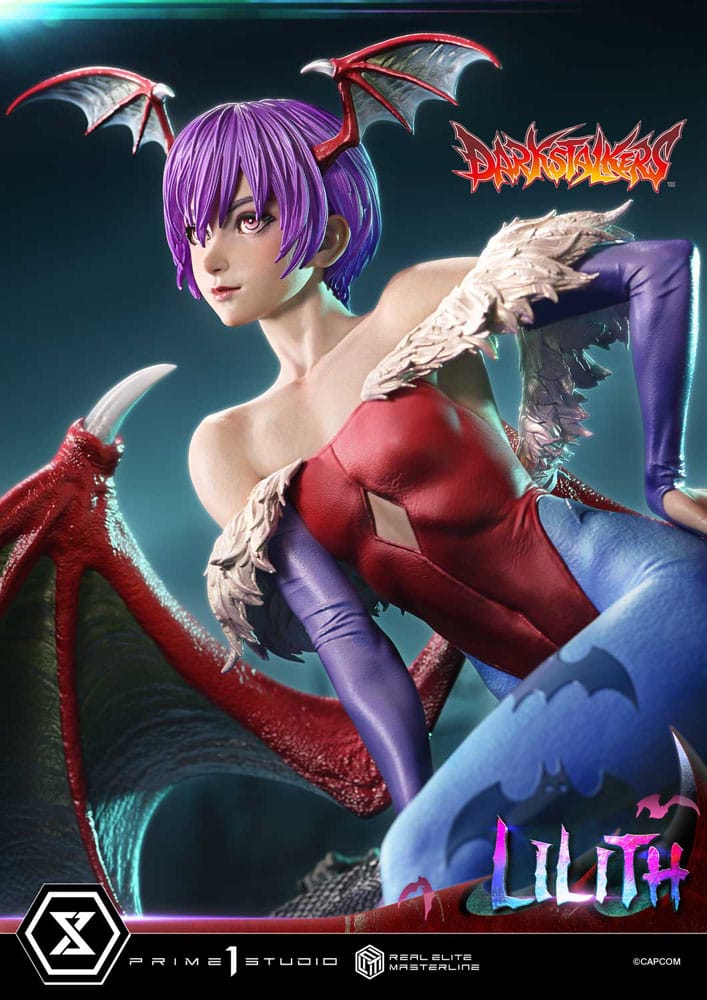 Darkstalkers Real Elite Masterline Series Statue 1/4 Lilith 52 cm  4582647121486