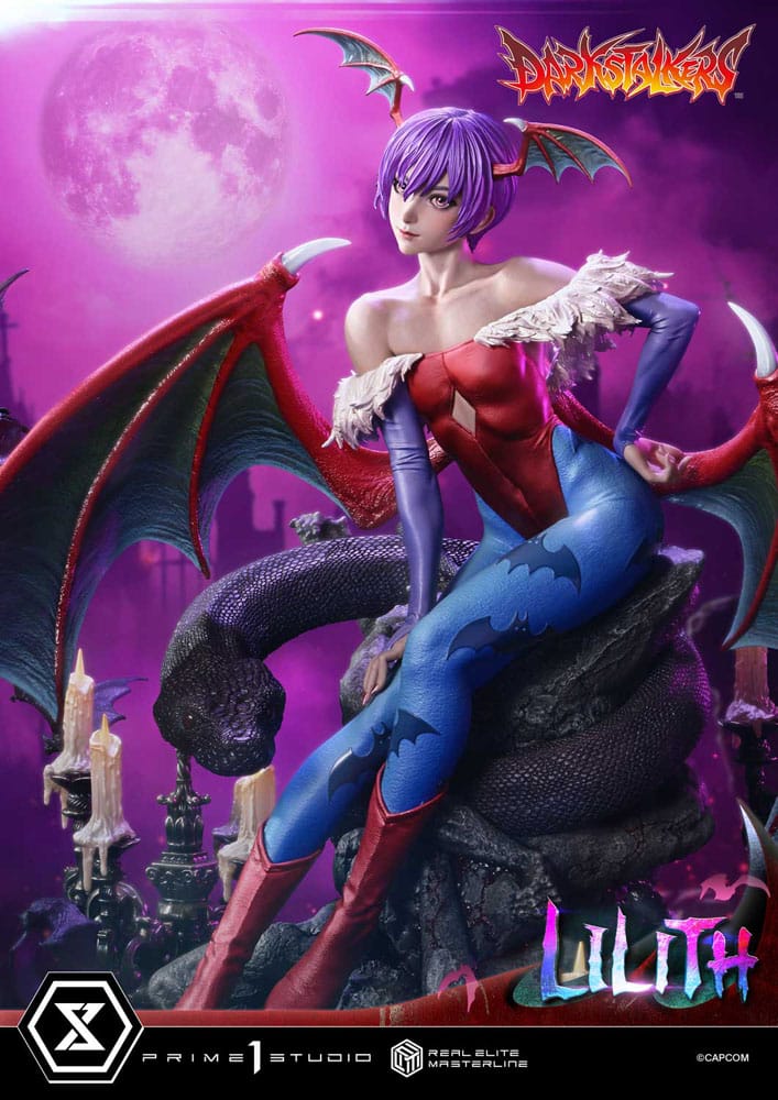Darkstalkers Real Elite Masterline Series Statue 1/4 Lilith 52 cm 4582647121486