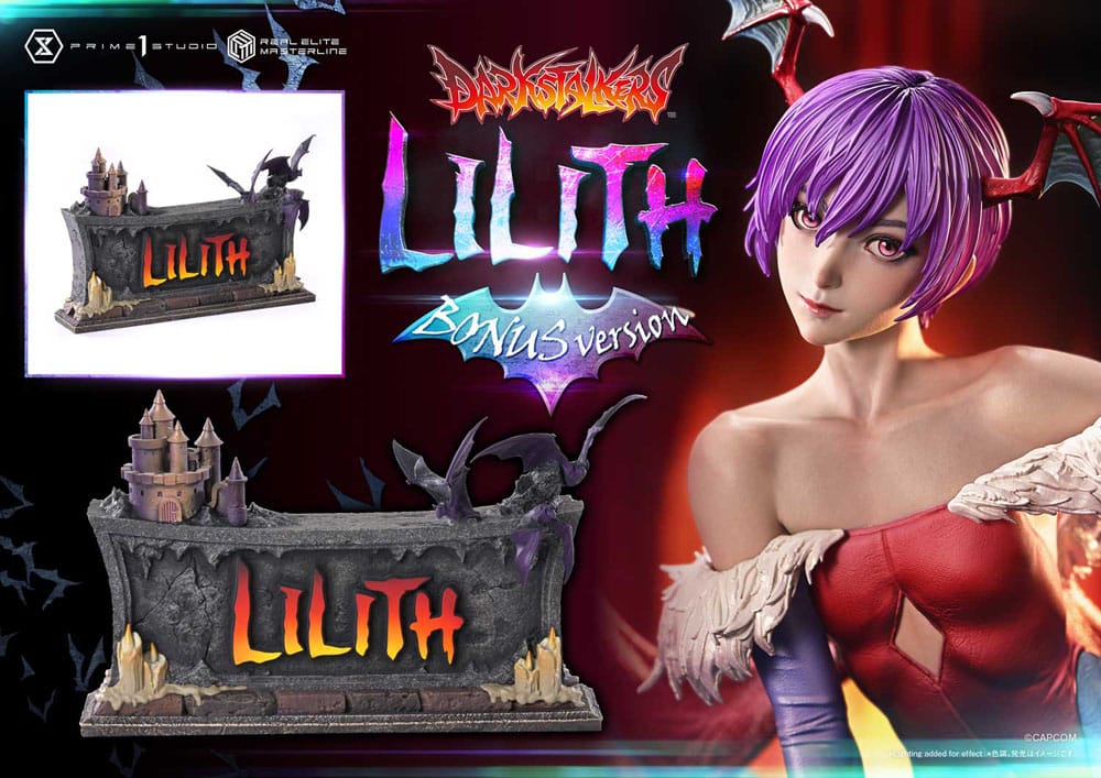 Darkstalkers Real Elite Masterline Series Statue 1/4 Lilith Bonus Version 52 cm 4582647121493