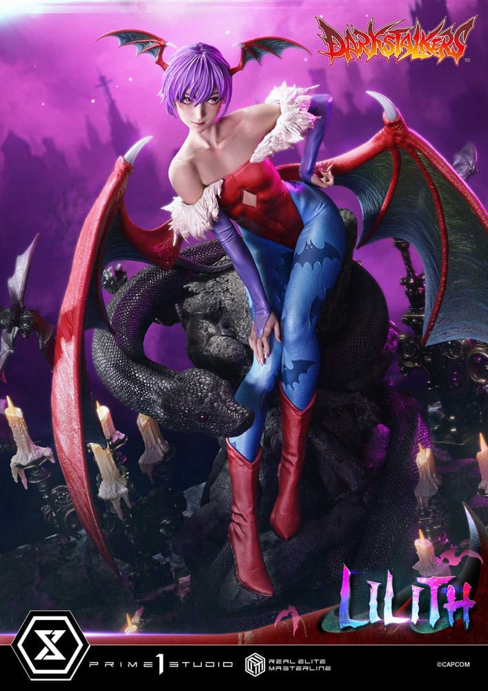 Darkstalkers Real Elite Masterline Series Statue 1/4 Lilith Bonus Version 52 cm 4582647121493