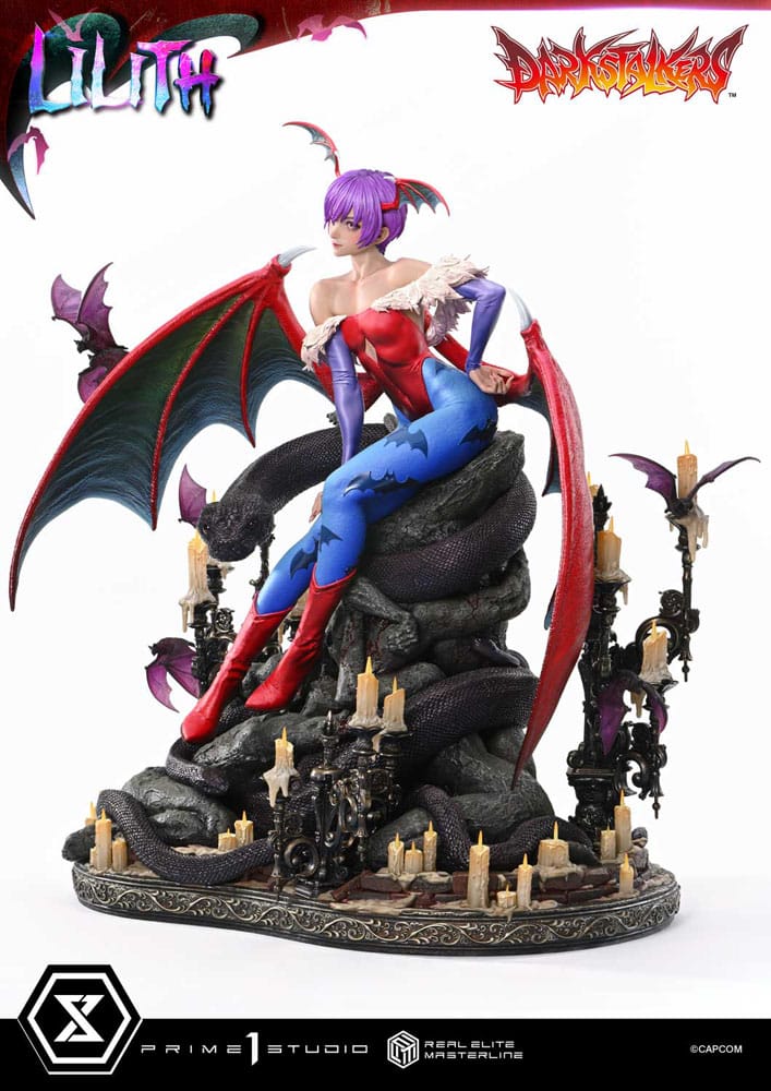 Darkstalkers Real Elite Masterline Series Statue 1/4 Lilith Bonus Version 52 cm 4582647121493