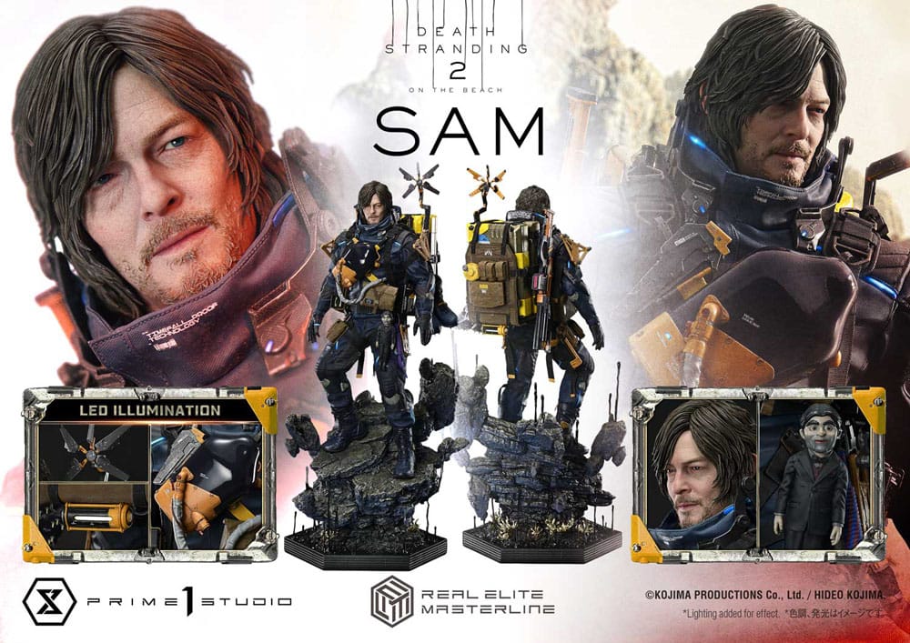 Death Stranding 2: On the Beach Real Elite Masterline Series Statue 1/3 Sam 83 cm   4582647122322