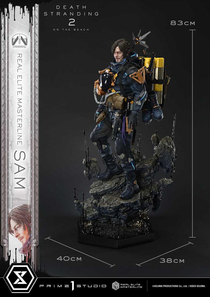 Death Stranding 2: On the Beach Real Elite Masterline Series Statue 1/3 Sam 83 cm   4582647122322