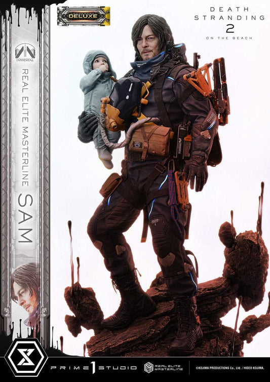 Death Stranding 2: On the Beach Real Elite Masterline Series Statue 1/3 Sam Deluxe Version 83 cm   4582647122339