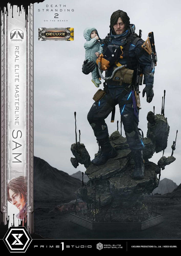 Death Stranding 2: On the Beach Real Elite Masterline Series Statue 1/3 Sam Deluxe Version 83 cm   4582647122339