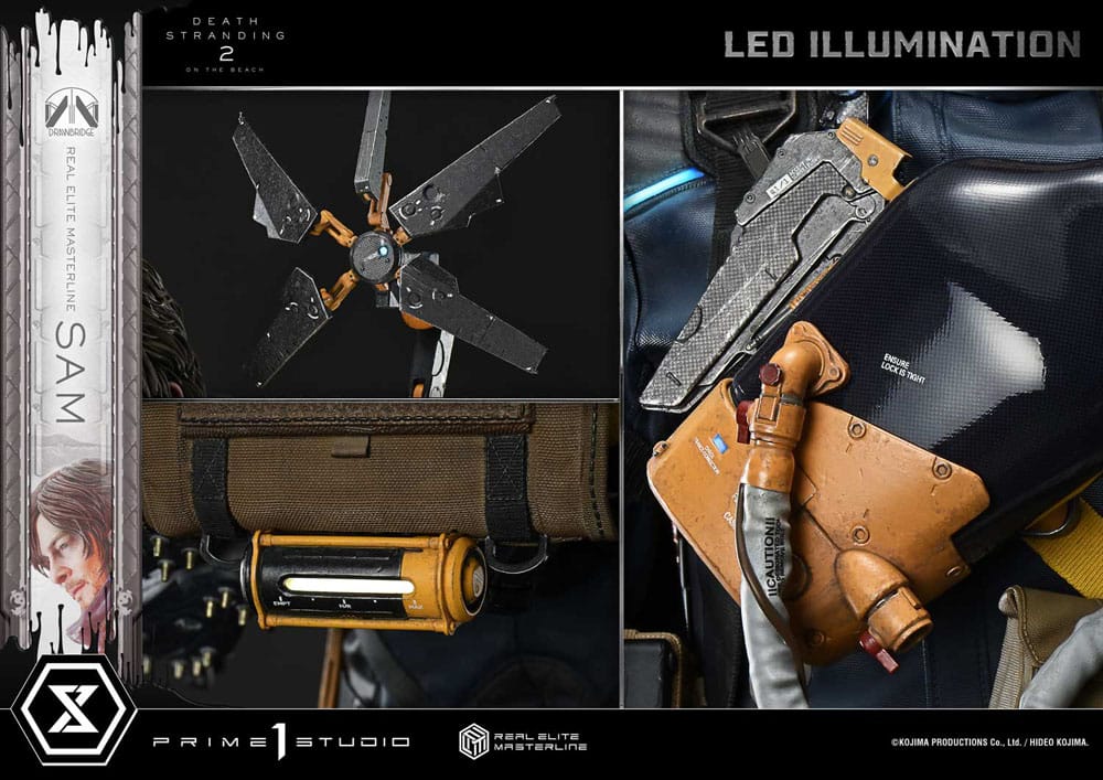 Death Stranding 2: On the Beach Real Elite Masterline Series Statue 1/3 Sam Deluxe Version 83 cm   4582647122339