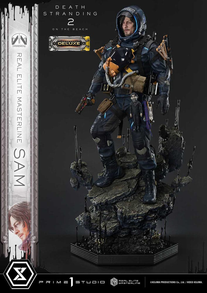 Death Stranding 2: On the Beach Real Elite Masterline Series Statue 1/3 Sam Deluxe Version 83 cm   4582647122339