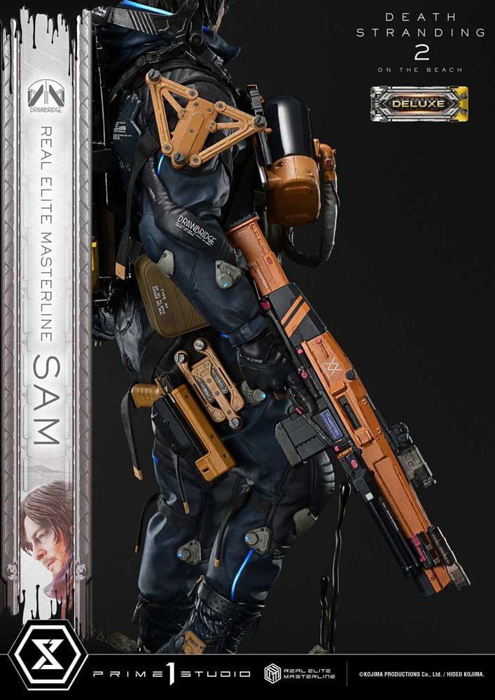 Death Stranding 2: On the Beach Real Elite Masterline Series Statue 1/3 Sam Deluxe Version 83 cm   4582647122339