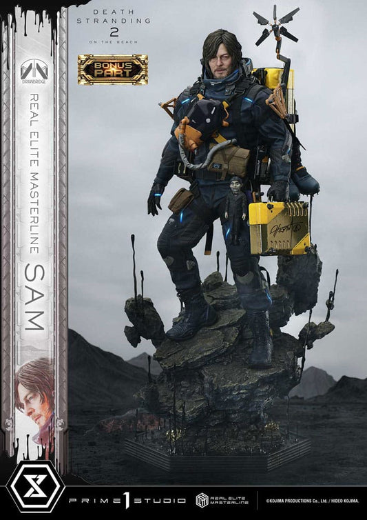 Death Stranding 2: On the Beach Real Elite Masterline Series Statue 1/3 Sam Deluxe Bonus Version 83 cm  4582647122346