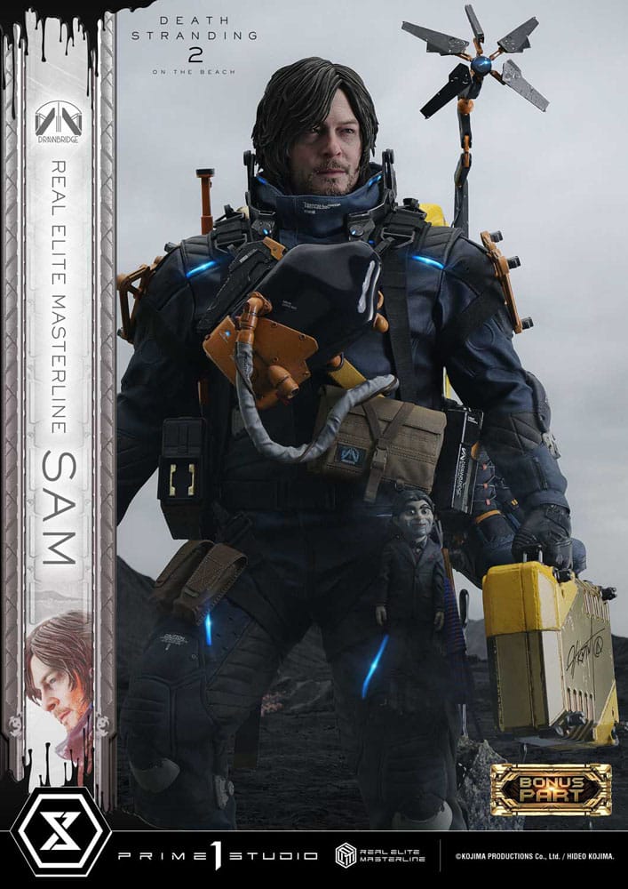 Death Stranding 2: On the Beach Real Elite Masterline Series Statue 1/3 Sam Deluxe Bonus Version 83 cm  4582647122346