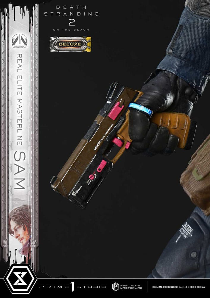 Death Stranding 2: On the Beach Real Elite Masterline Series Statue 1/3 Sam Deluxe Bonus Version 83 cm  4582647122346