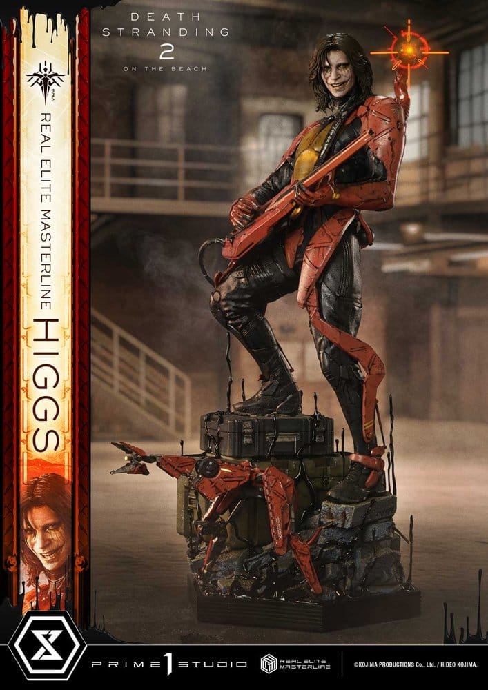 Death Stranding 2: On The Beach Real Elite Masterline Statue 1/3 Higgs 81 cmDeath Stranding 2: On The Beach Real Elite Masterline Estatua 1/3 Higgs 81 cm 4582647124395