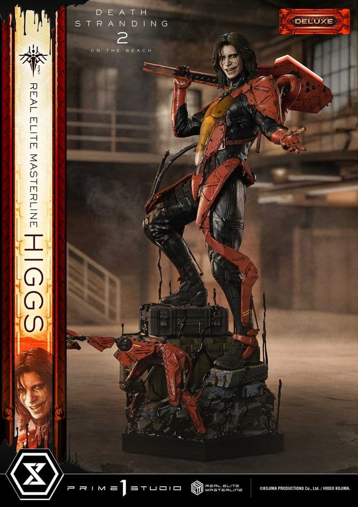 Death Stranding 2: On The Beach Real Elite Masterline Statue 1/3 Higgs Deluxe Version 81 cmDeath Stranding 2: On The Beach Real Elite Masterline Estatua 1/3 Higgs Deluxe Version 81 cm 4582647124401