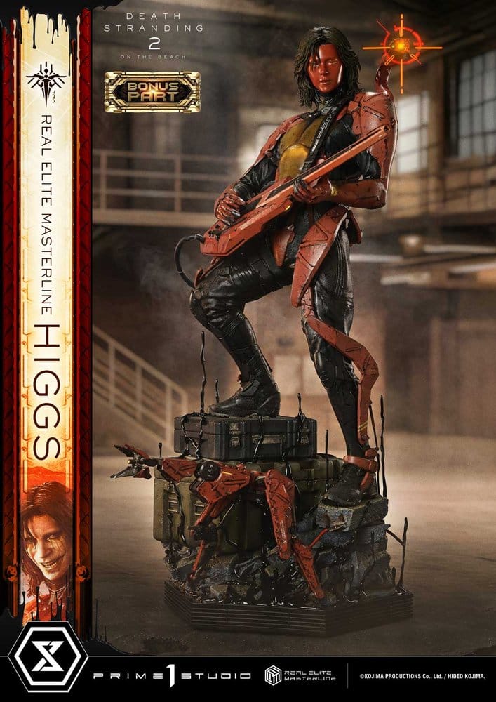 Death Stranding 2: On The Beach Real Elite Masterline Statue 1/3 Higgs DX Bonus Version 81 cmDeath Stranding 2: On The Beach Real Elite Masterline Estatua 1/3 Higgs DX Bonus Version 81 cm 4582647124418