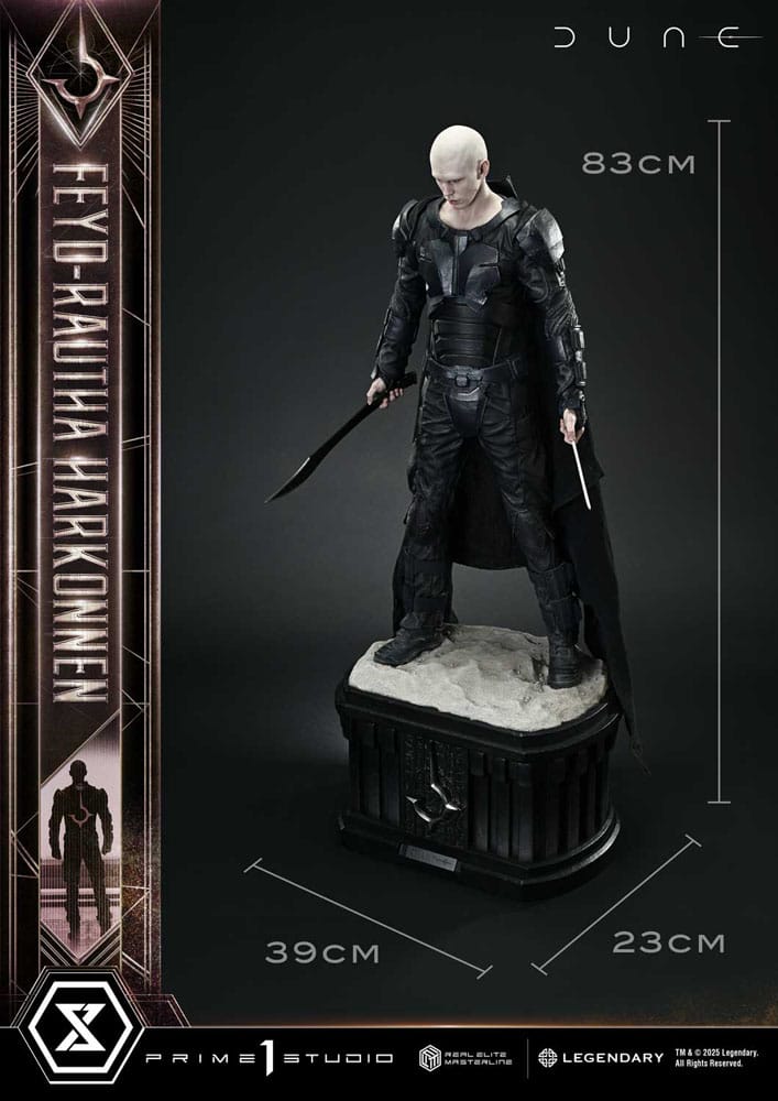 Dune: Part Two Real Elite Masterline Series Statue 1/3 Feyd-Rautha Harkonnen 83 cm  4582647122377