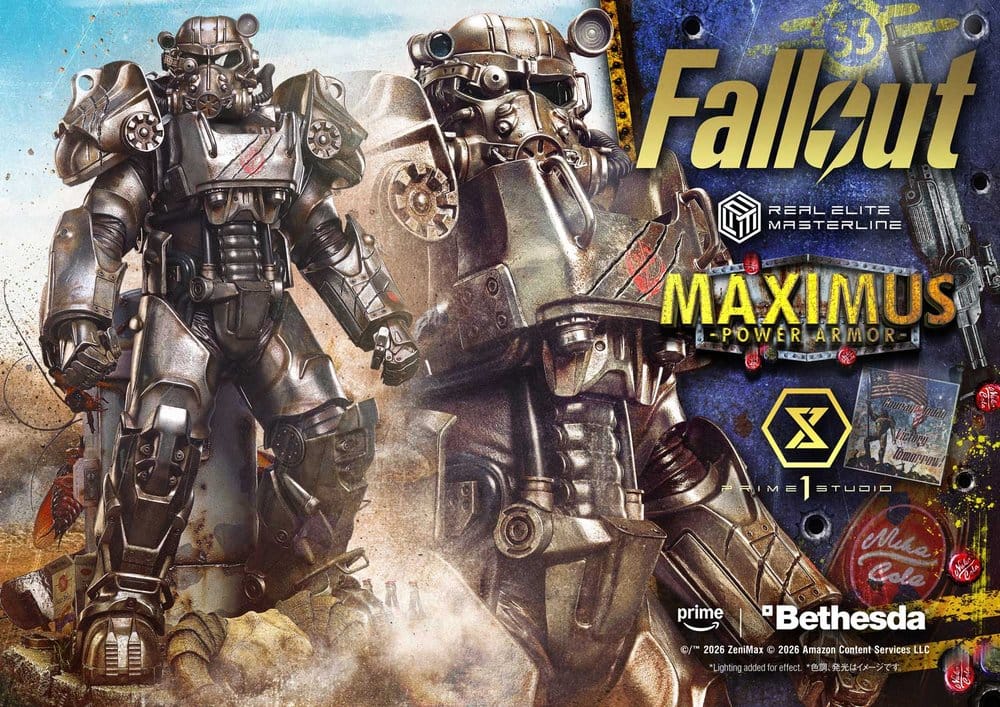 Fallout Real Elite Masterline Statue 1/4 Maximus Power Armor 67 cm 4582647124098