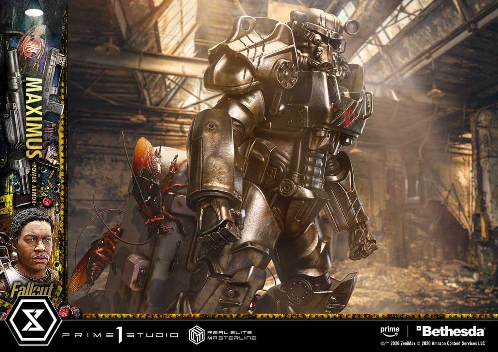 Fallout Real Elite Masterline Statue 1/4 Maximus Power Armor 67 cm 4582647124098