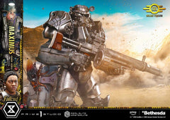 Fallout Real Elite Masterline Statue 1/4 Maximus Power Armor DX Bonus Version 67 cm 4582647124111
