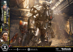 Fallout Real Elite Masterline Statue 1/4 Maximus Power Armor DX Bonus Version 67 cm 4582647124111