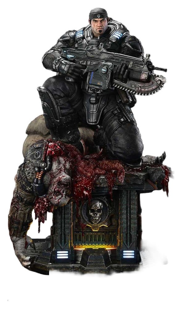 Gears of War: Reloaded Real Elite Masterline Series Statue 1/3 Marcus Fenix Ultimate Version 97 cm  4582647123473