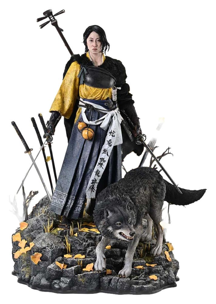 Ghost of Yotei Real Elite Masterline Statue 1/4 Atsu 59 cm 4582647124128