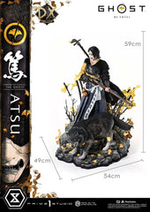 Ghost of Yotei Real Elite Masterline Statue 1/4 Atsu Deluxe Version 59 cm 4582647124135