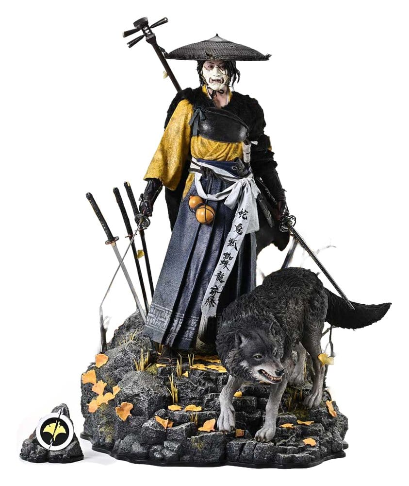Ghost of Yotei Real Elite Masterline Statue 1/4 Atsu DX Bonus Version 59 cm 4582647124142
