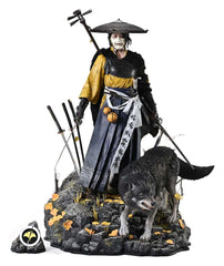 Ghost of Yotei Real Elite Masterline Statue 1/4 Atsu DX Bonus Version 59 cm 4582647124142