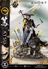 Ghost of Yotei Real Elite Masterline Statue 1/4 Atsu DX Bonus Version 59 cm 4582647124142