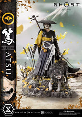 Ghost of Yotei Real Elite Masterline Statue 1/4 Atsu DX Bonus Version 59 cm 4582647124142