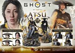 Ghost of Yotei Real Elite Masterline Statue 1/4 Atsu DX Bonus Version 59 cm 4582647124142