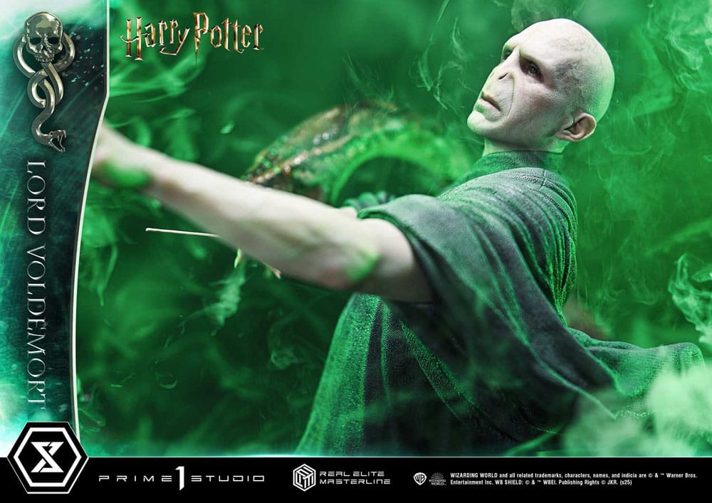 Harry Potter Real Elite Masterline Series Statue 1/4 Lord Voldemort Bonus Version 83 cm     4582647122179