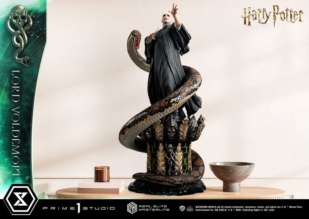 Harry Potter Real Elite Masterline Series Statue 1/4 Lord Voldemort Bonus Version 83 cm     4582647122179