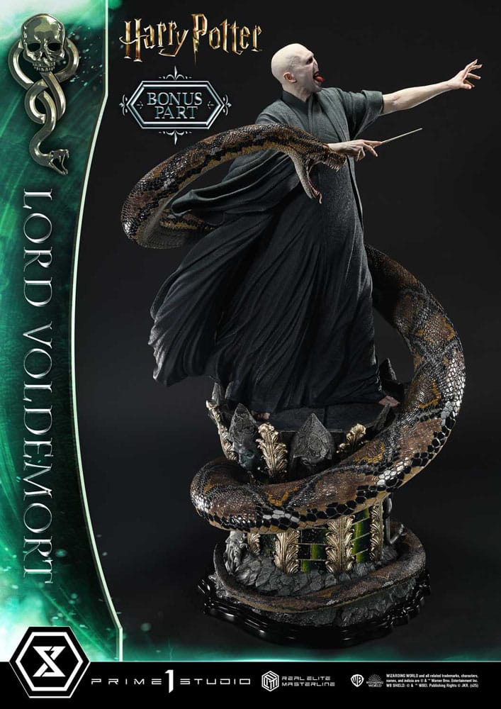 Harry Potter Real Elite Masterline Series Statue 1/4 Lord Voldemort Bonus Version 83 cm     4582647122186