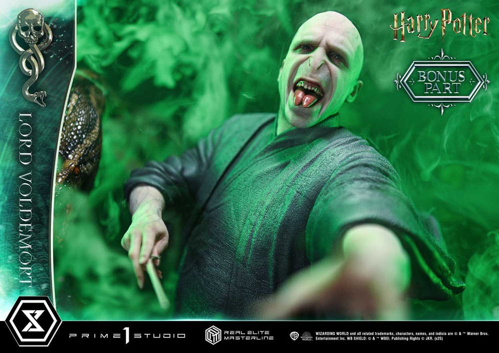 Harry Potter Real Elite Masterline Series Statue 1/4 Lord Voldemort Bonus Version 83 cm     4582647122186