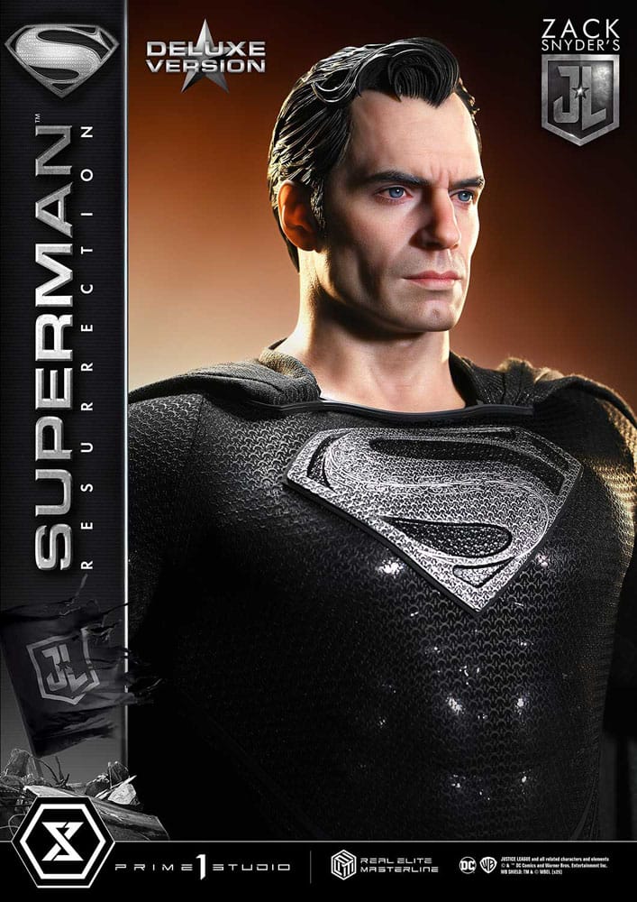 Zack Snyder's Justice League Real Elite Masterline Series Statue 1/3 Superman Resurrection Deluxe Ver. 95 cm 4582647120946