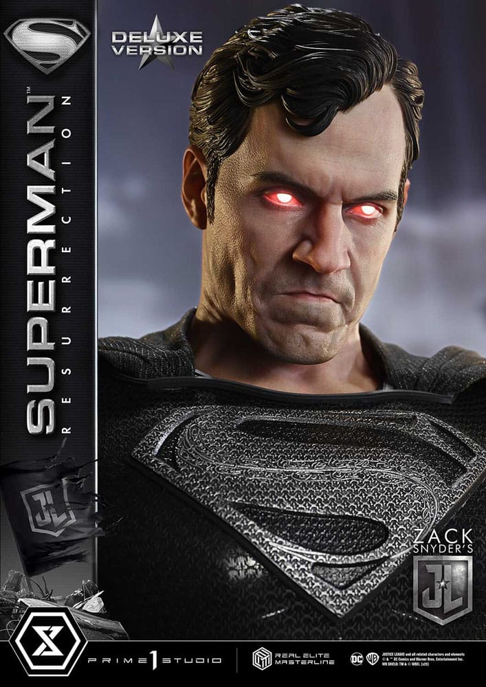 Zack Snyder's Justice League Real Elite Masterline Series Statue 1/3 Superman Resurrection Deluxe Bonus Ver. 95 cm 4582647120953