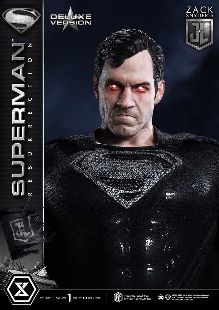 Zack Snyder's Justice League Real Elite Masterline Series Statue 1/3 Superman Resurrection Deluxe Bonus Ver. 95 cm 4582647120953