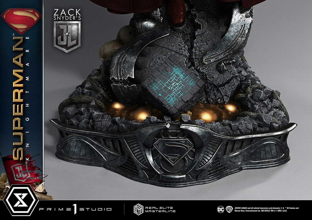 Zack Snyder's Justice League Real Elite Masterline Series Statue 1/3 Superman Knightmare Color Edition 95 cm 4582647120960