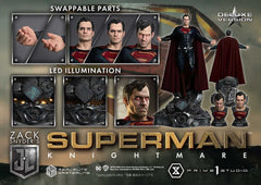 Zack Snyder's Justice League Real Elite Masterline Series Statue 1/3 Superman Knightmare Color Edition Deluxe Bonus Ver. 95 cm 4582647120984