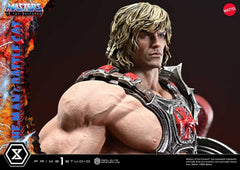 Masters of the Universe Real Elite Masterline Series Statue 1/4 He-Man & Battle Cat 86 cm  4582647123428