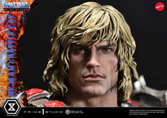 Masters of the Universe Real Elite Masterline Series Statue 1/4 He-Man & Battle Cat 86 cm  4582647123428