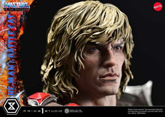 Masters of the Universe Real Elite Masterline Series Statue 1/4 He-Man & Battle Cat 86 cm  4582647123428
