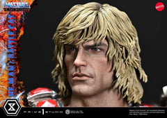 Masters of the Universe Real Elite Masterline Series Statue 1/4 He-Man & Battle Cat 86 cm  4582647123428