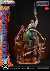 Masters of the Universe Real Elite Masterline Series Statue 1/4 He-Man & Battle Cat Ultimate Version 86 cm  4582647123435