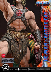 Masters of the Universe Real Elite Masterline Series Statue 1/4 He-Man & Battle Cat Ultimate Version 86 cm  4582647123435